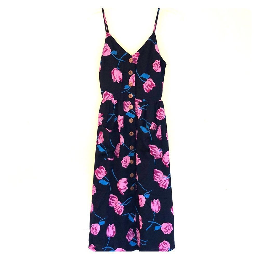 ModCloth Jessy B Floral Sundress size Small